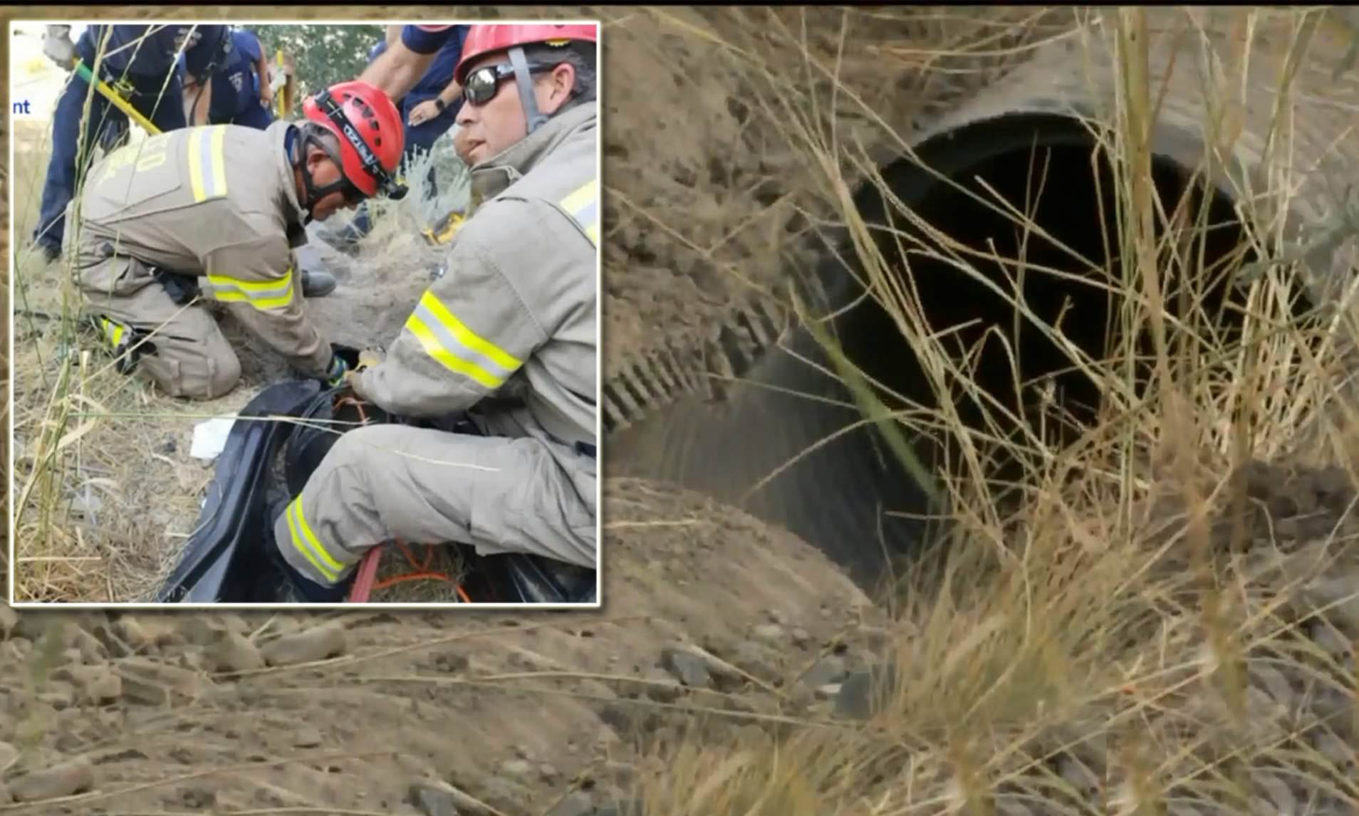 Utah Native Stuck in Pipe for Hours Before Being Rescued